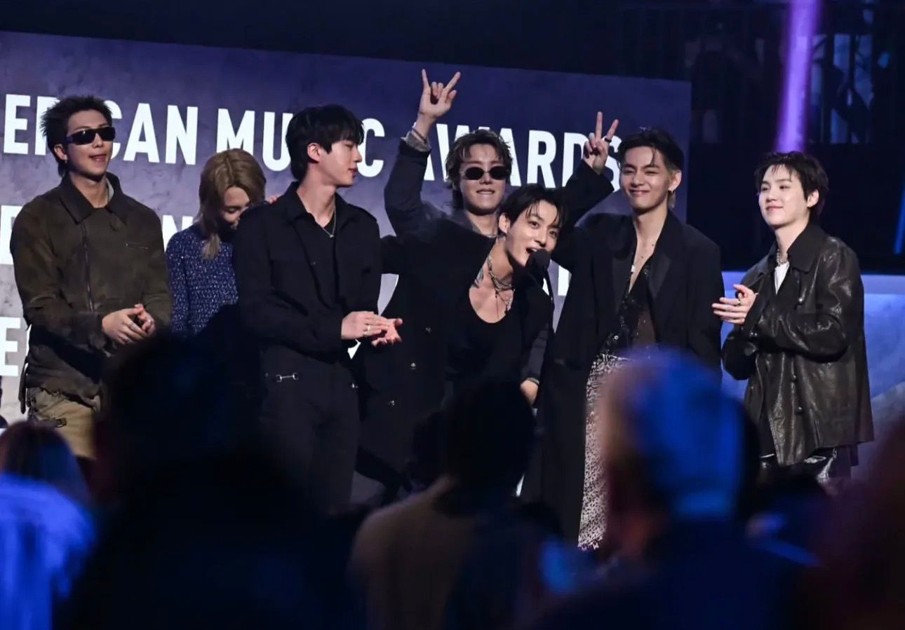 BTS se convierte en el gran protagonista de los American Music Awards 2026