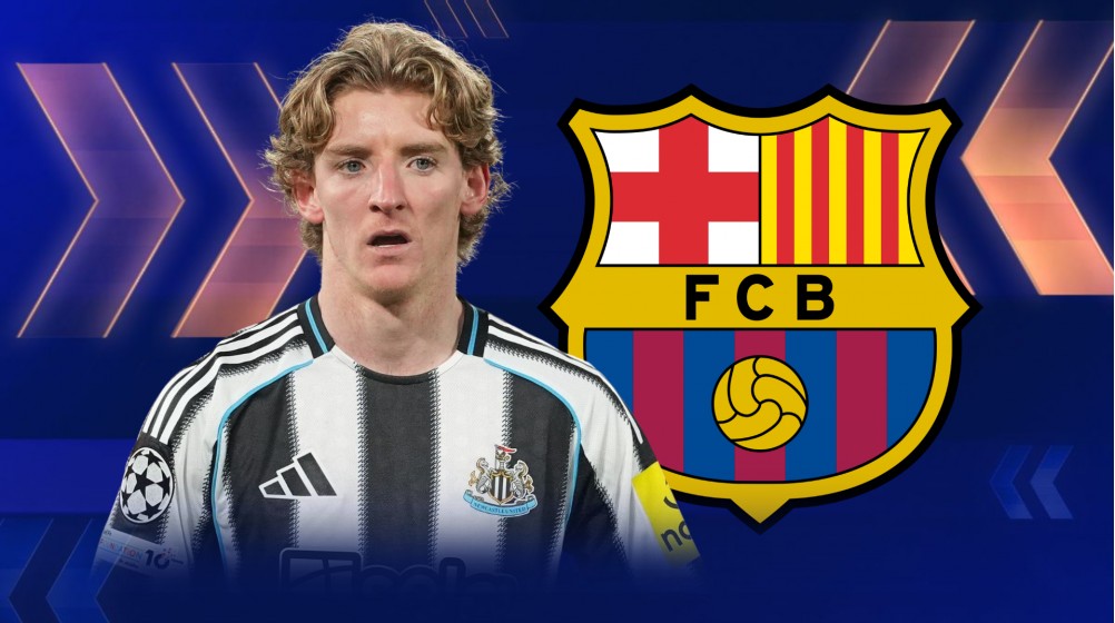 Anthony Gordon ficha por el FC Barcelona por 80 millones de euros