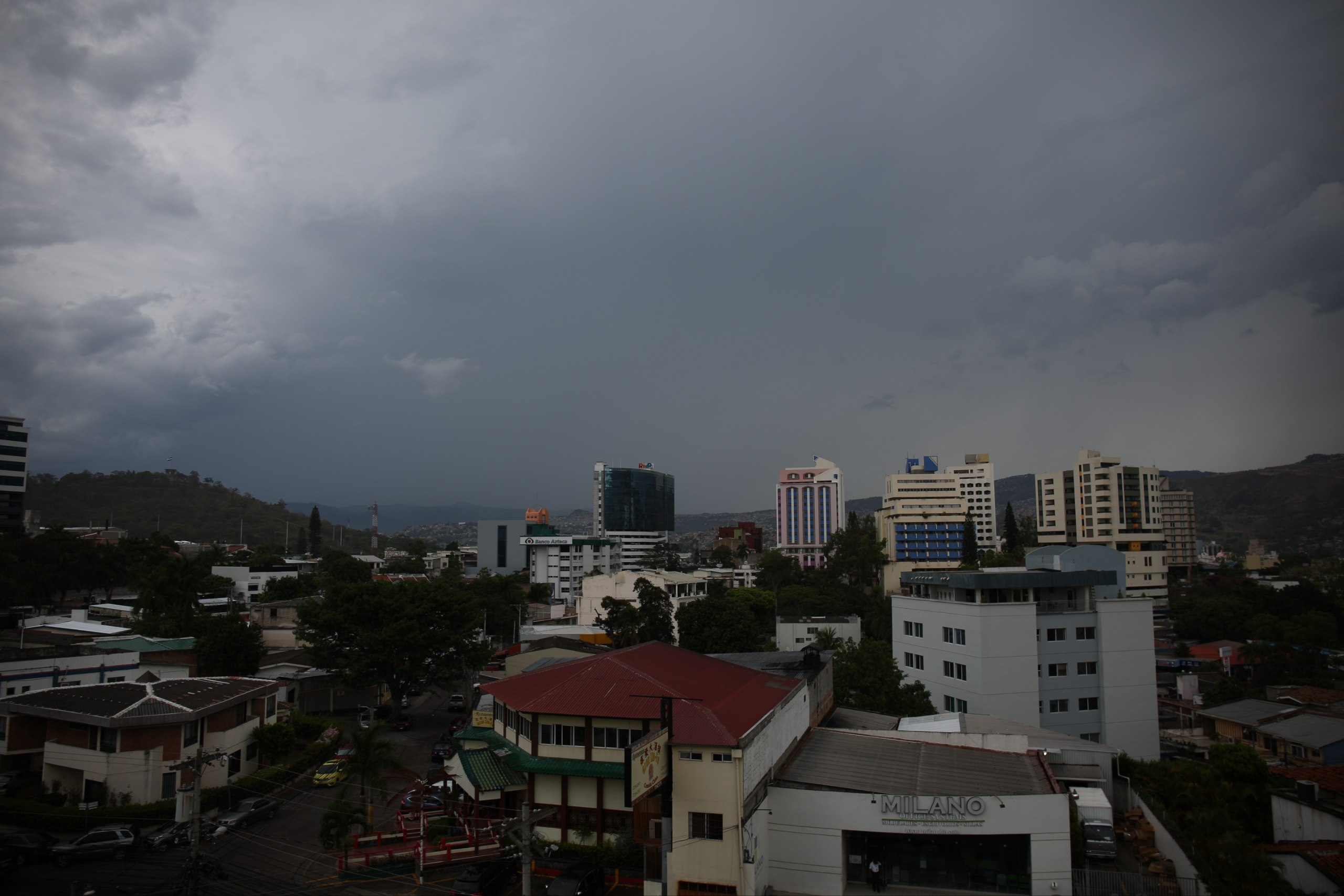 Lluvias en Honduras por ingreso de onda tropical este jueves