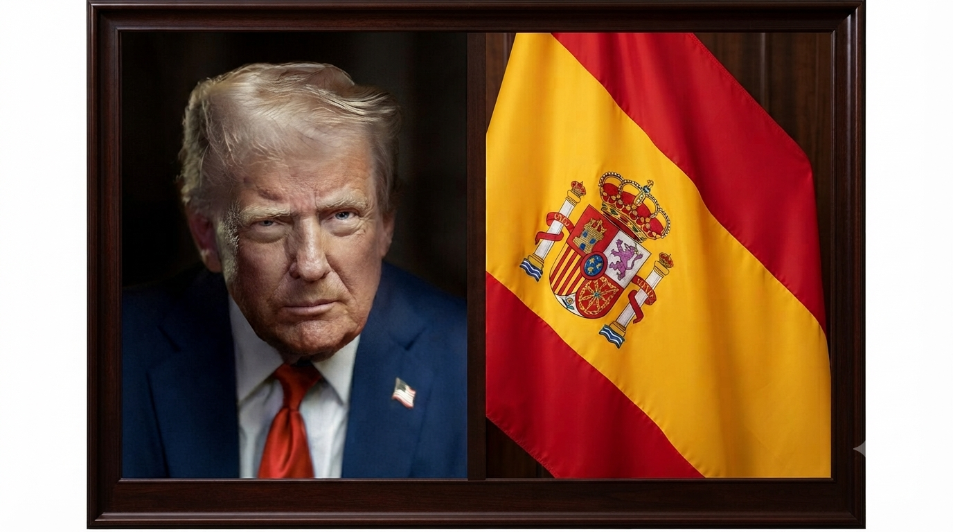 Trump amenaza con romper relaciones comerciales con España en cumbre de la OTAN