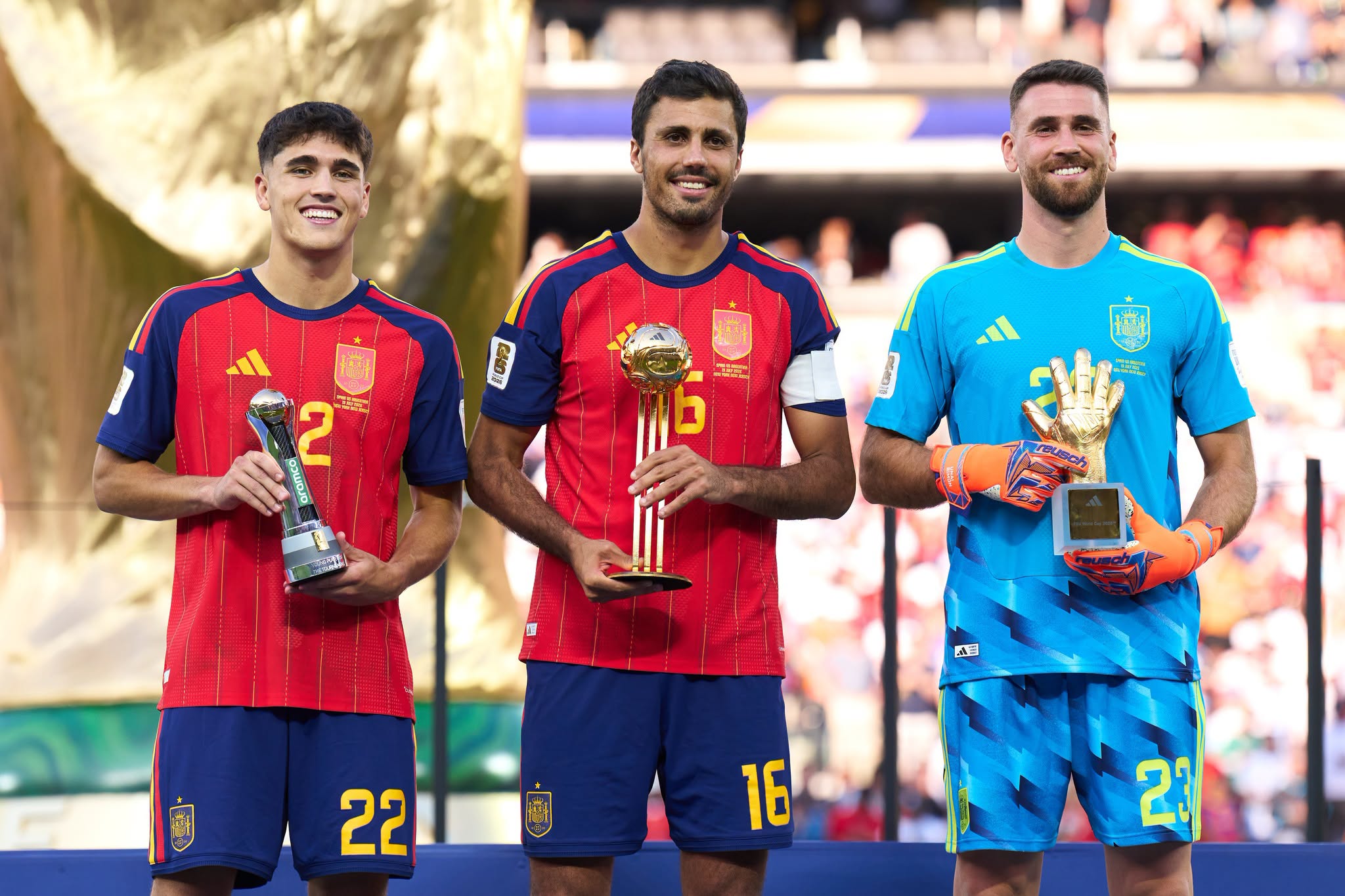 España domina los premios individuales en el Mundial del 2026