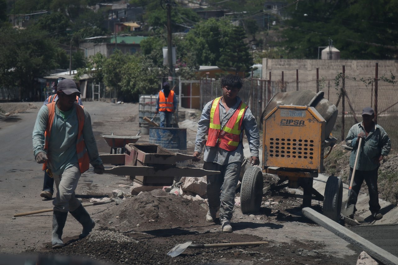 Obreros de la construcción