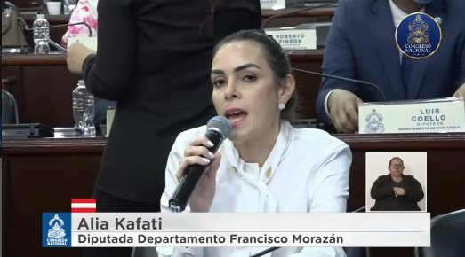 Kafati aseguró que su agenda legislativa se enfocará en impulsar iniciativas de beneficio para la población hondureña.
