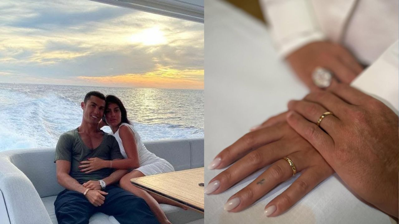 Cristiano Ronaldo y Georgina se casan en secreto y sorprenden al mundo