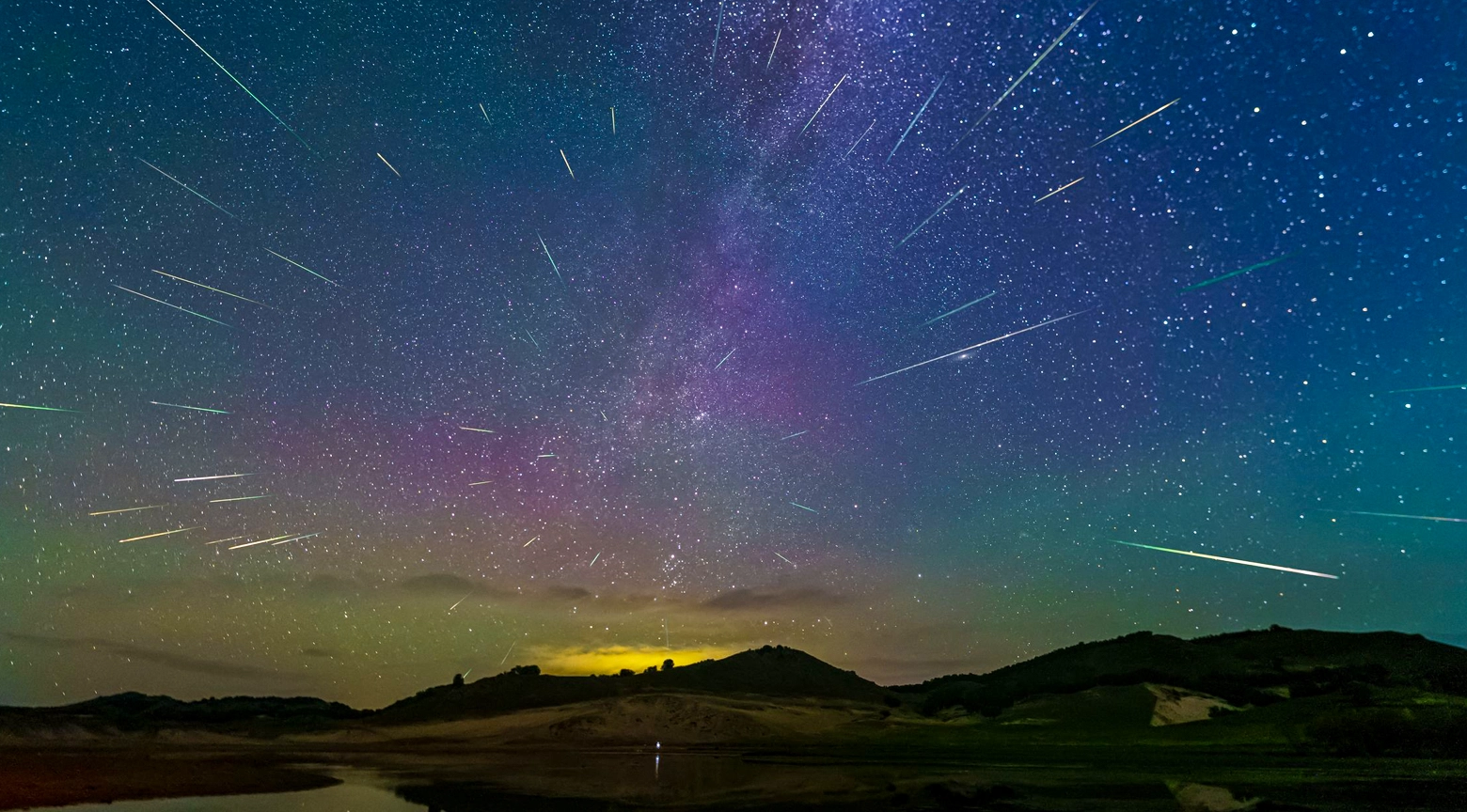 La lluvia de meteoros Perseidas es una de las mejores lluvias de meteoros del años.
