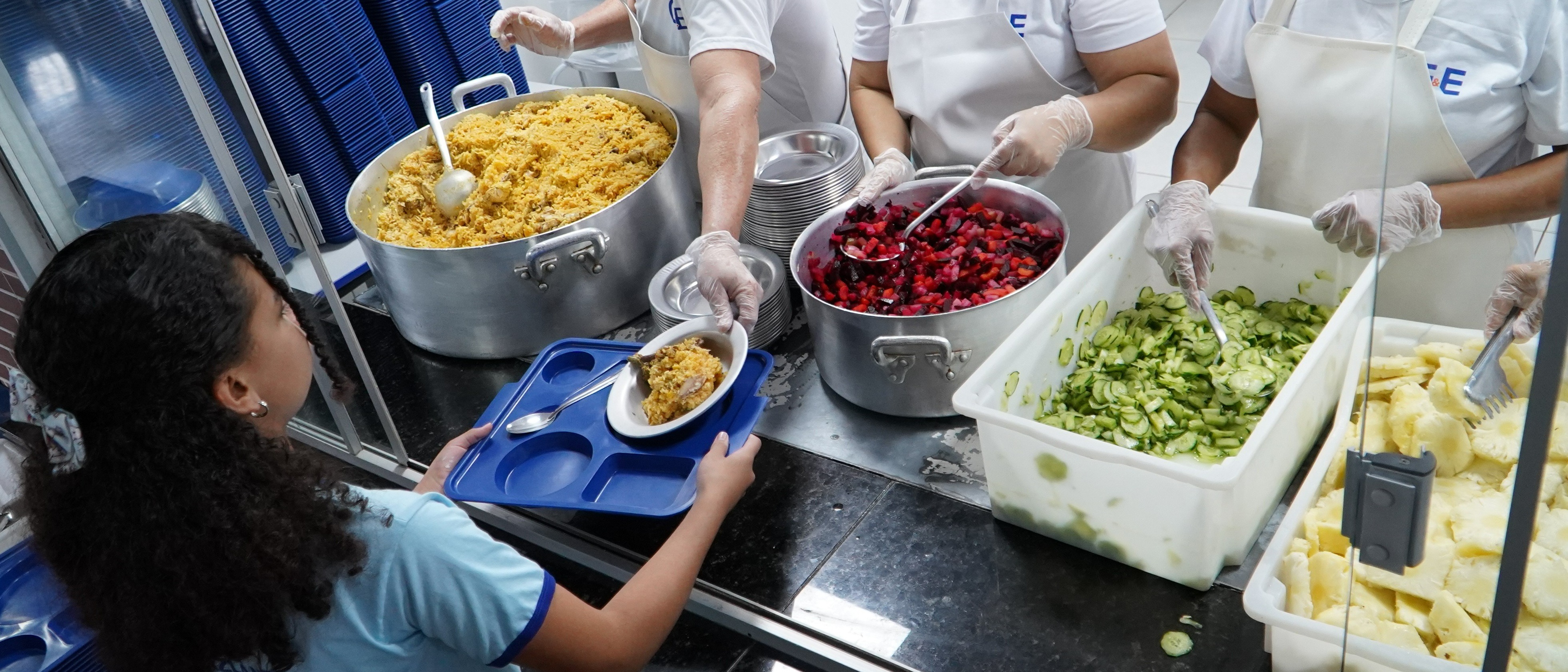 Ración fresca de merienda escolar