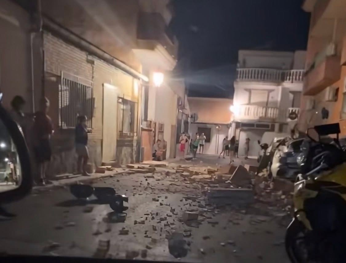 El sismo se registró durante la madrugada y fue percibido en varias provincias del sur de España.