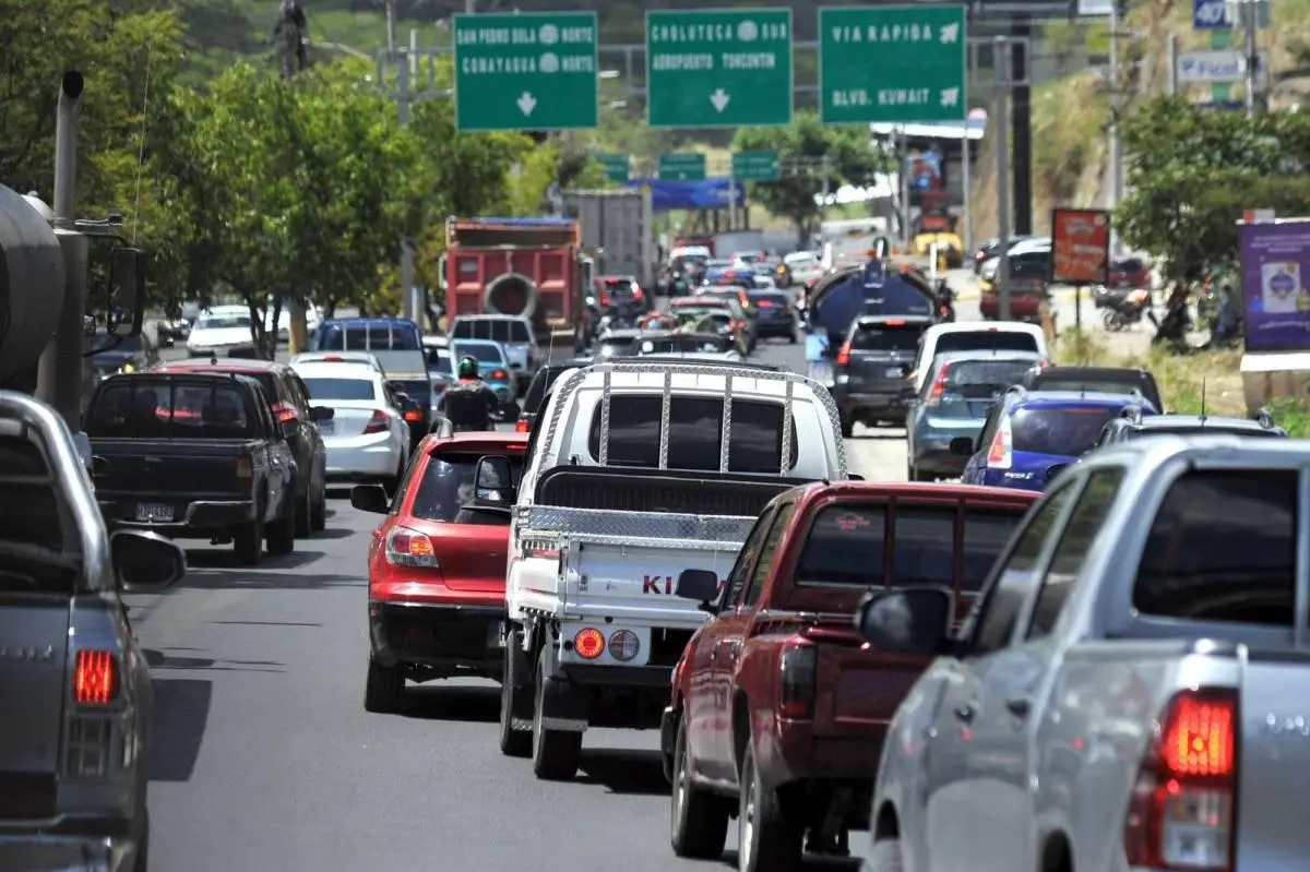 Congestionamiento vehicular, Salida al sur