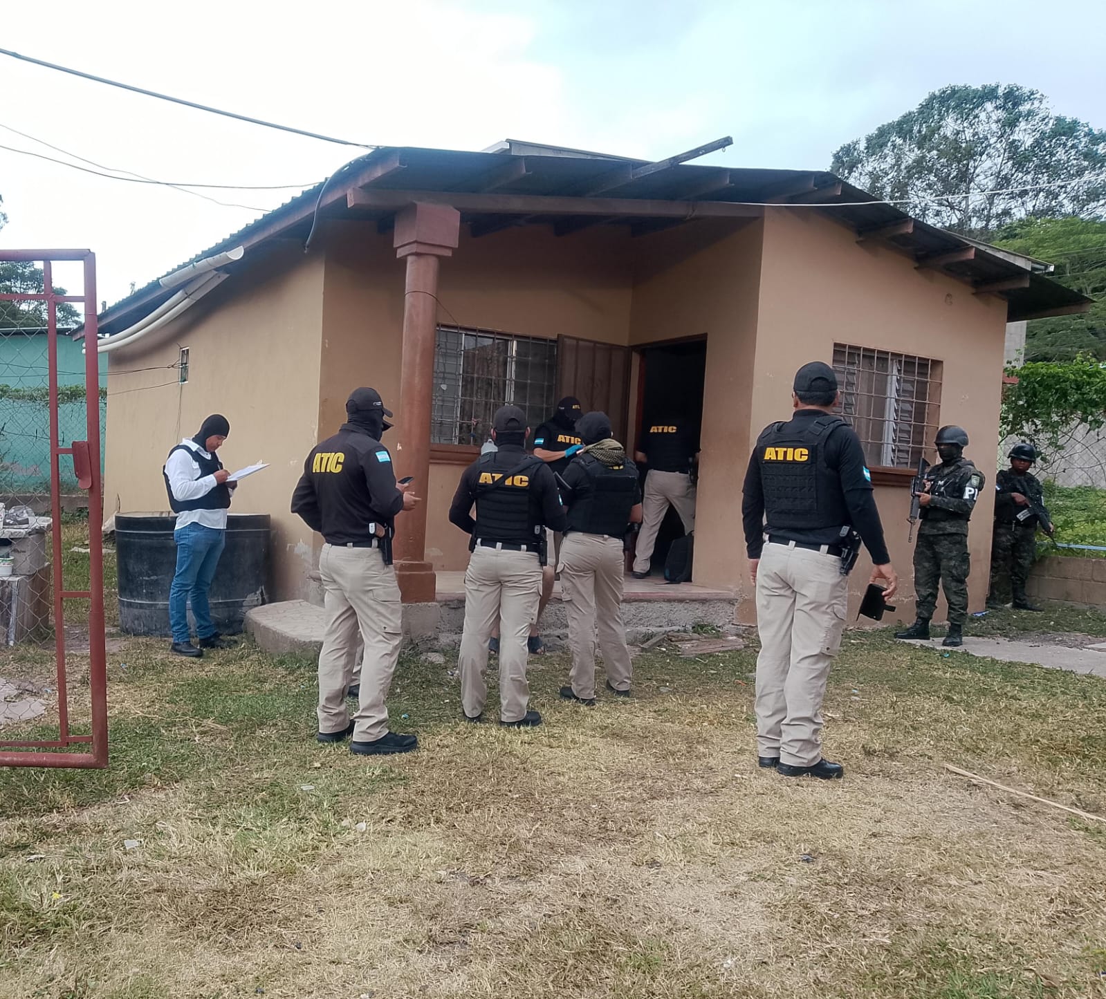Operación "Aegis" realizado en la colonia Villeda Morales.