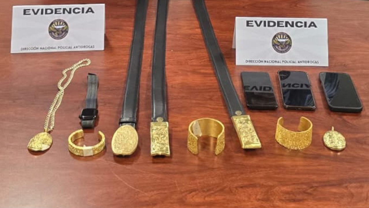 ¡Caen con botín! Millonario decomiso de supuesto oro en Aeropuerto de Palmerola