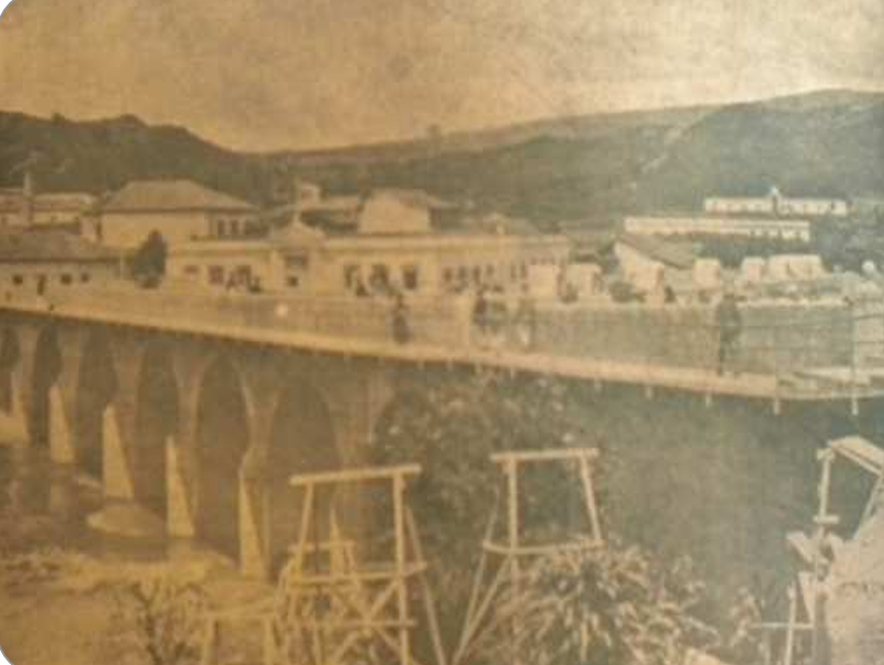 Puente Mallol después de la reparación de 1911. Fuente: “Obras Públicas y Agricultura: