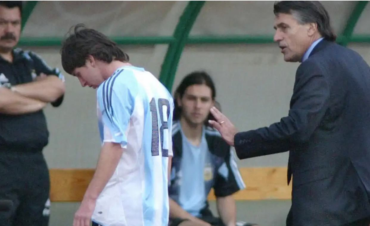 Debut insólito de Messi con el dorsal 18