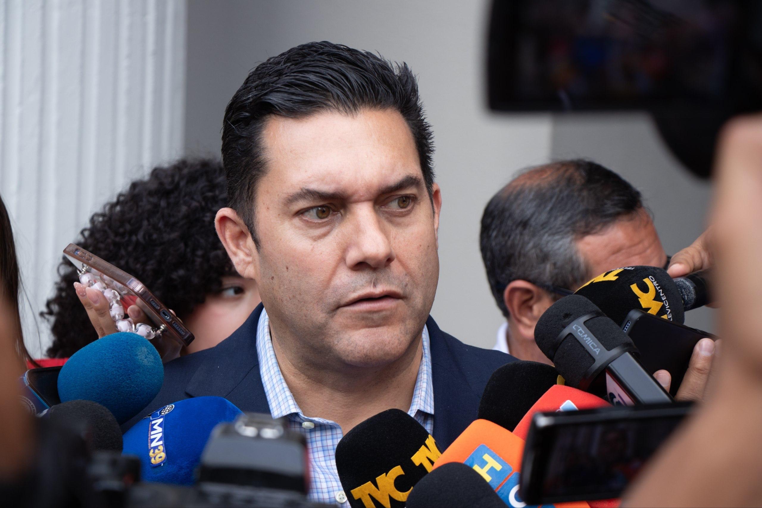 Alcalde del Distrito Central Juan Diego Zelaya