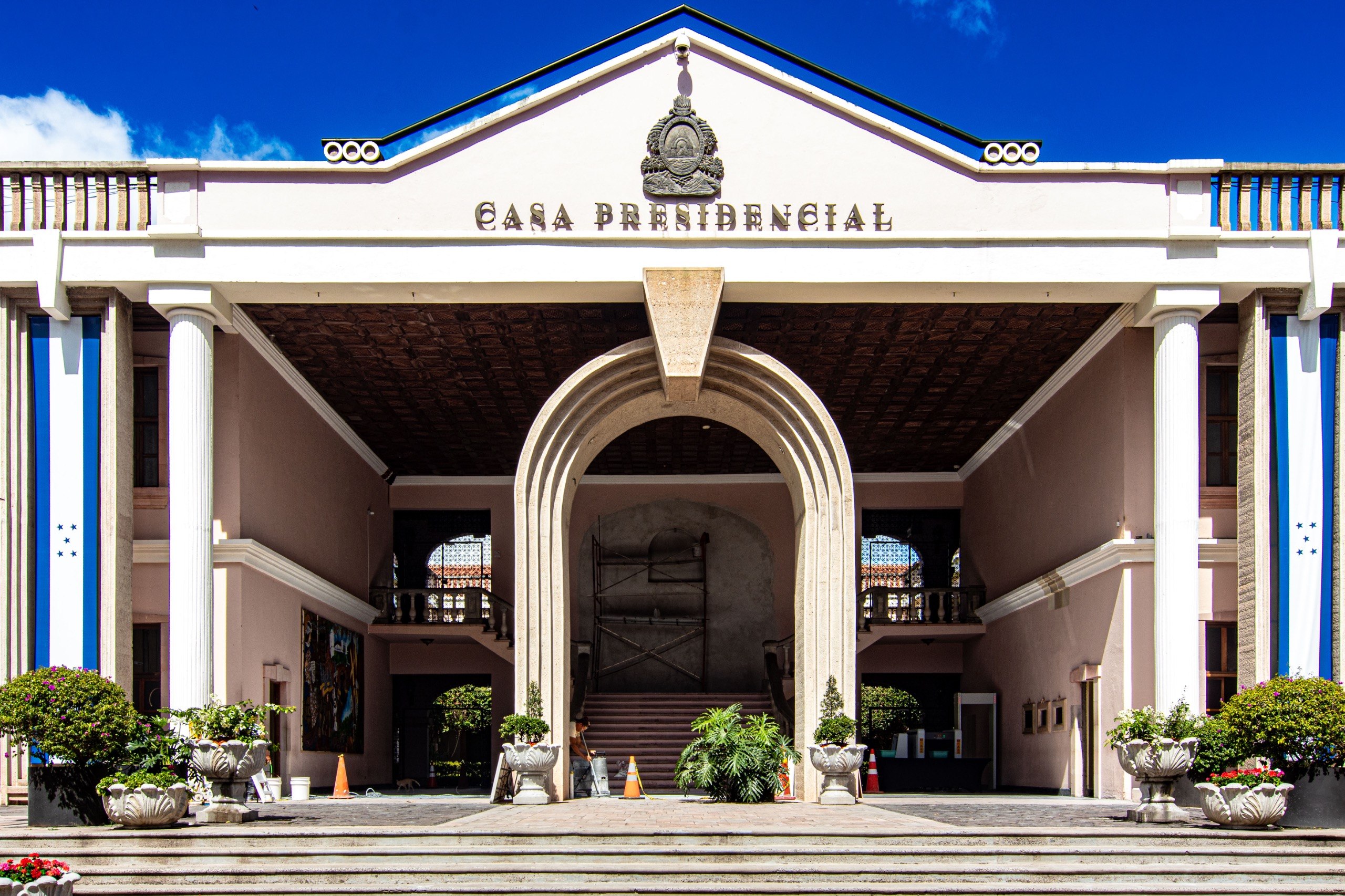 Casa Presidencial de Honduras.