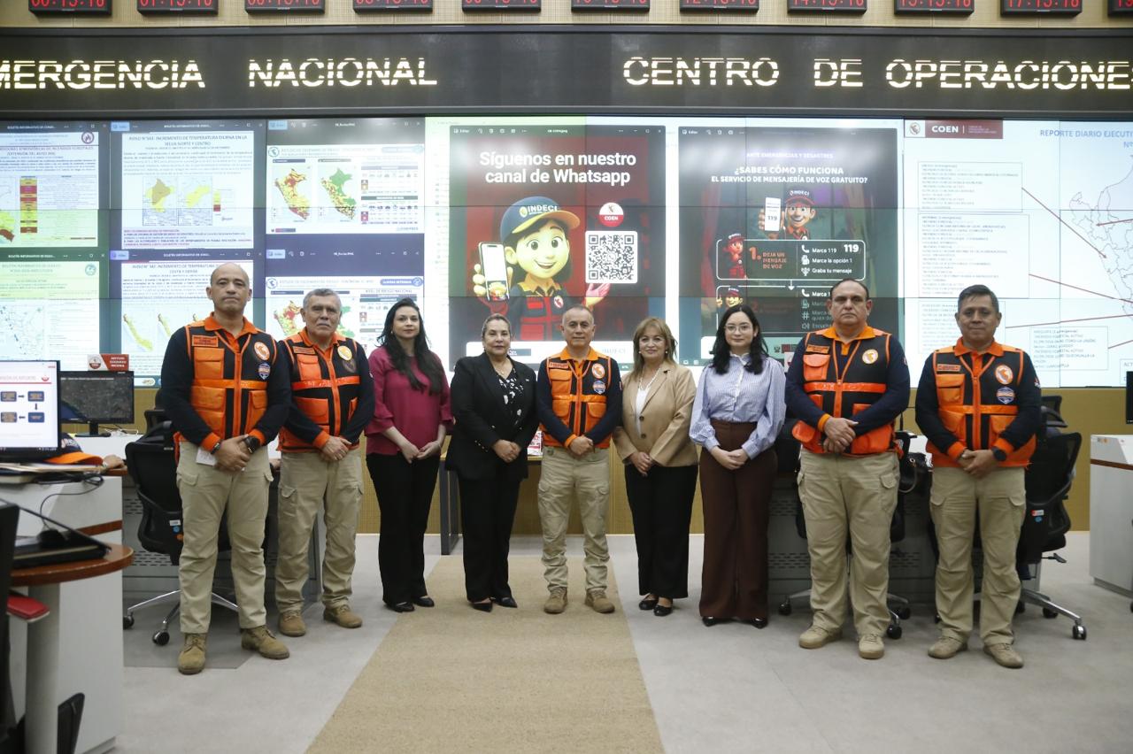 Centro de Operaciones de Emergencia Nacional (COEN), Perú