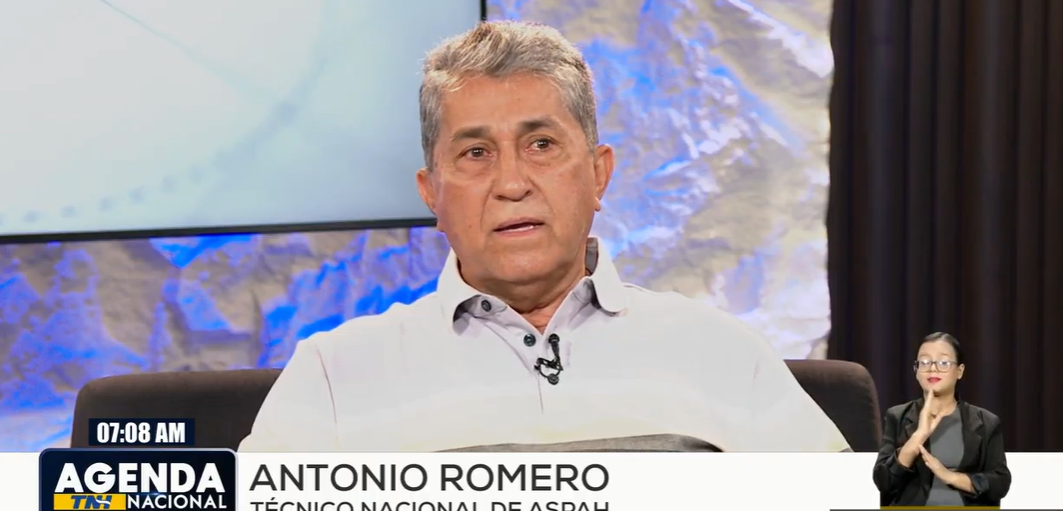 Antonio Romero, técnico de la ASPAH