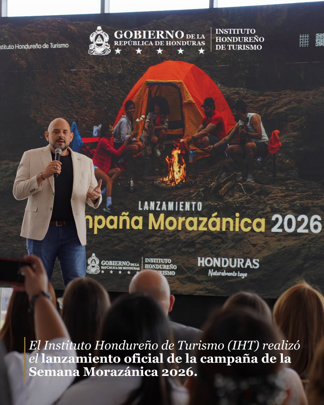 El ministro de Turismo, Andrés Ehrler Martínez, llamó a los hondureños a aprovechar la Morazánica para conocer y disfrutar los destinos del país.
