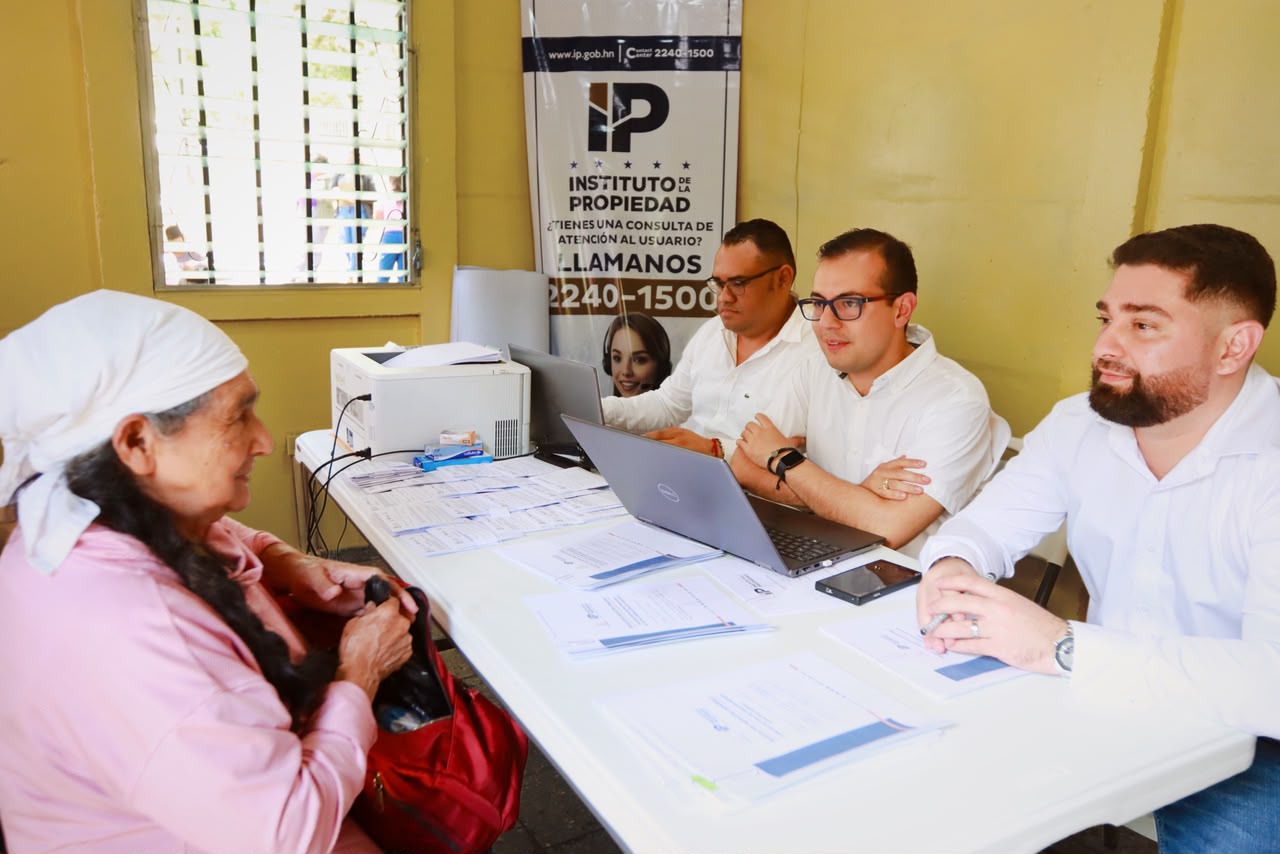 Equipos técnicos del IP realizaron levantamientos y verificaciones para actualizar la información catastral y territorial de Nahuaterique.