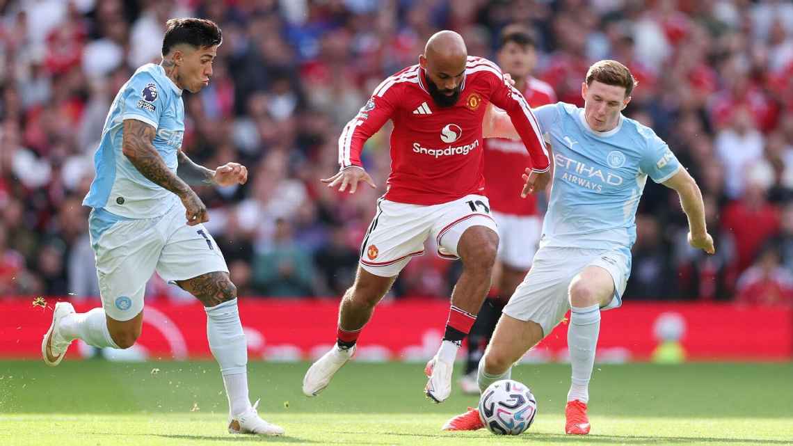 Durante el encuentro ambos equipos mostraban tensión, pero el City quedaba con un jugador menos.