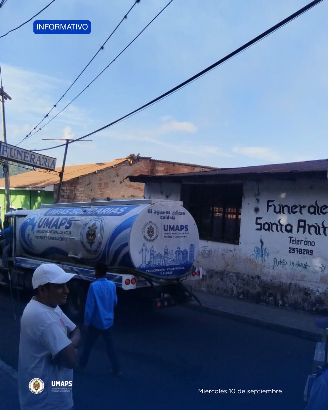 UMAPS pidió a los capitalinos verificar cualquier aviso sobre cortes o reparaciones antes de compartirlo en redes sociales.
