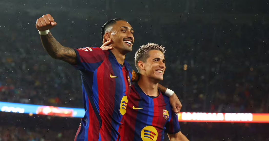 Barca golea