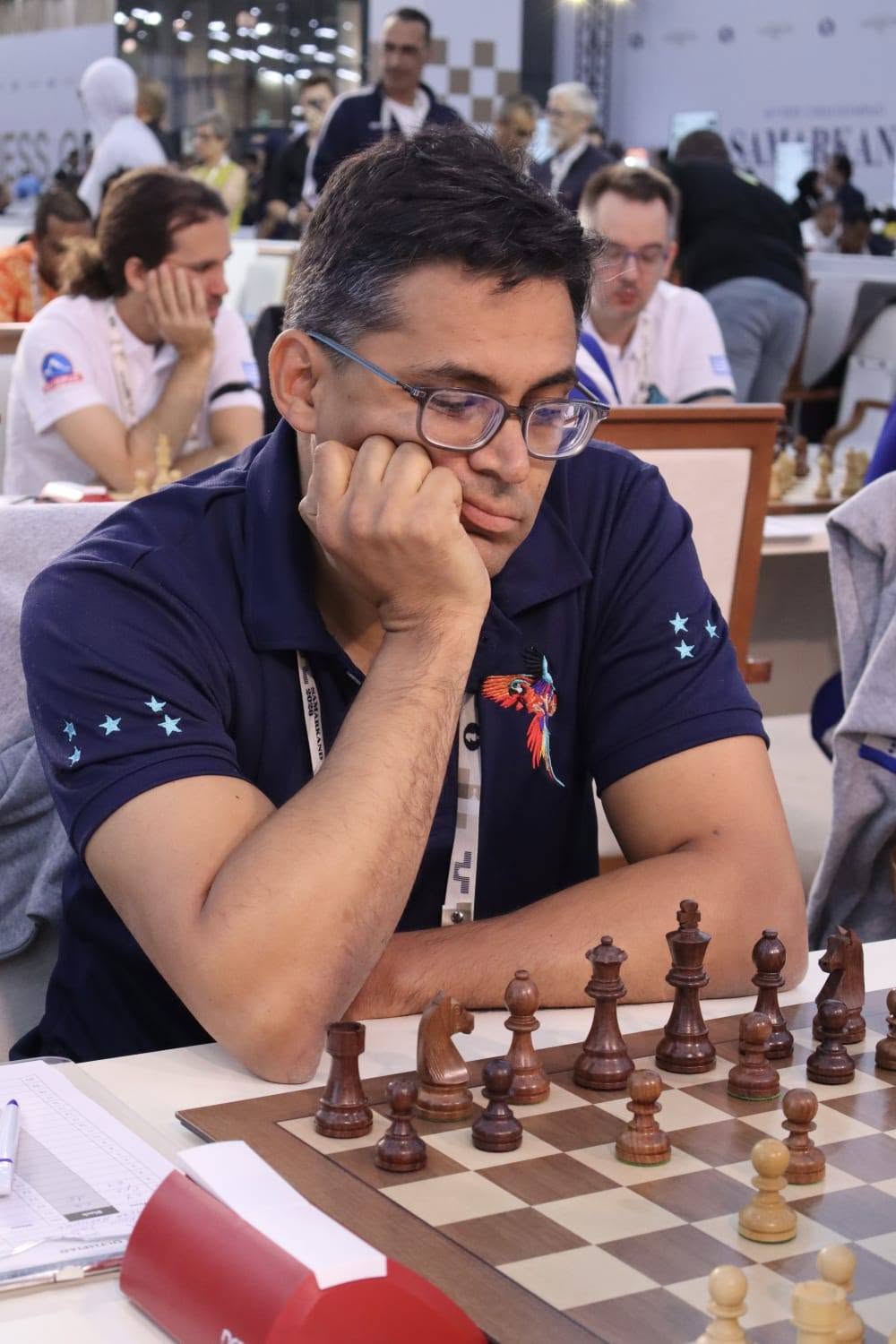 El ajedrecista hondureño Iván Meza Martínez
