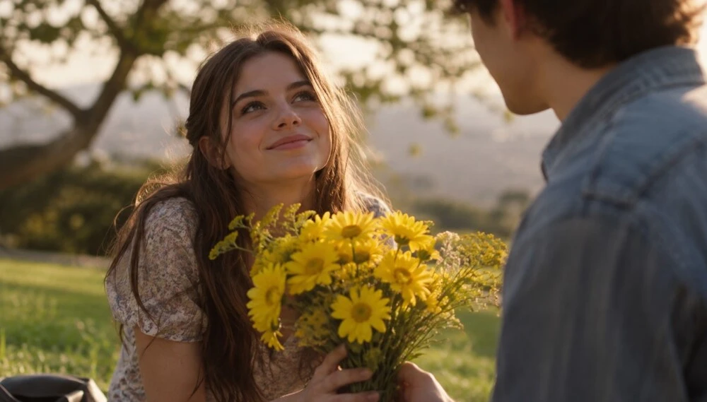 Novios, esposos y amigos aprovechan esta fecha para regalar flores amarillas como significado de cariño.