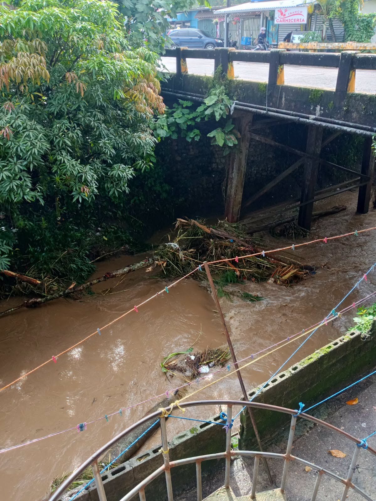 Inundaciones a causa de las lluvias, Tegucigalpa