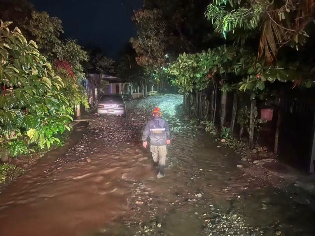 Inundaciones en Quimistán en Santa Bárbara.