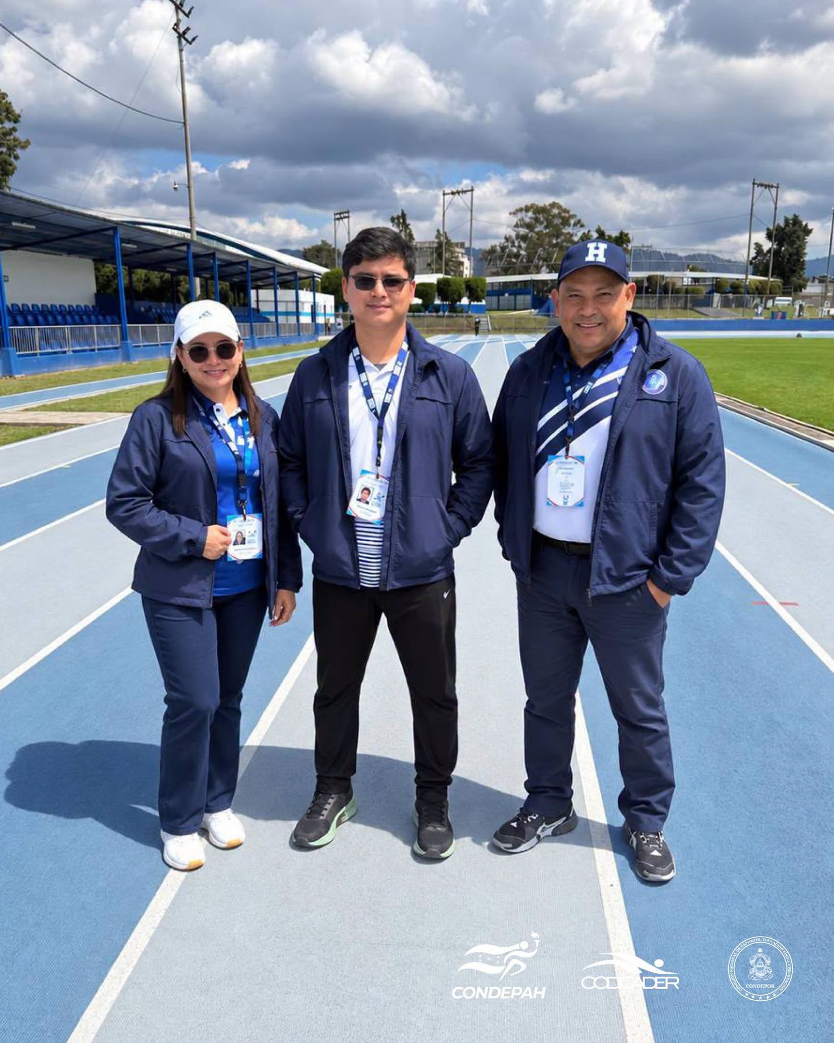 Vilma Alvarado, Mario Galindo y Daniel Martínez