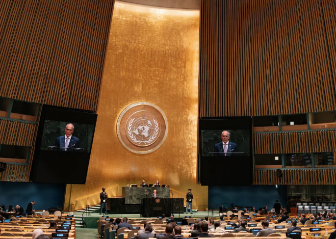 Presidemte Asfura en la Asamblea de la ONU