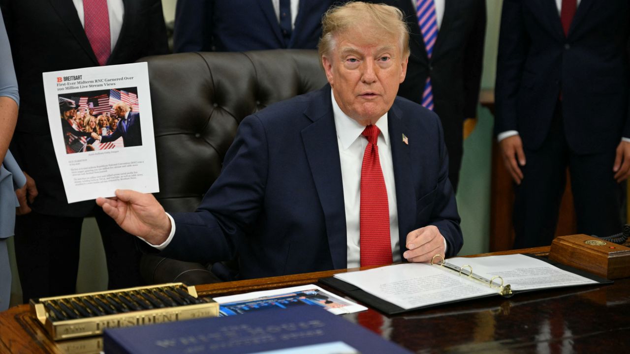 Trump había tomado la decisión de votar los tres medios de comunicación.