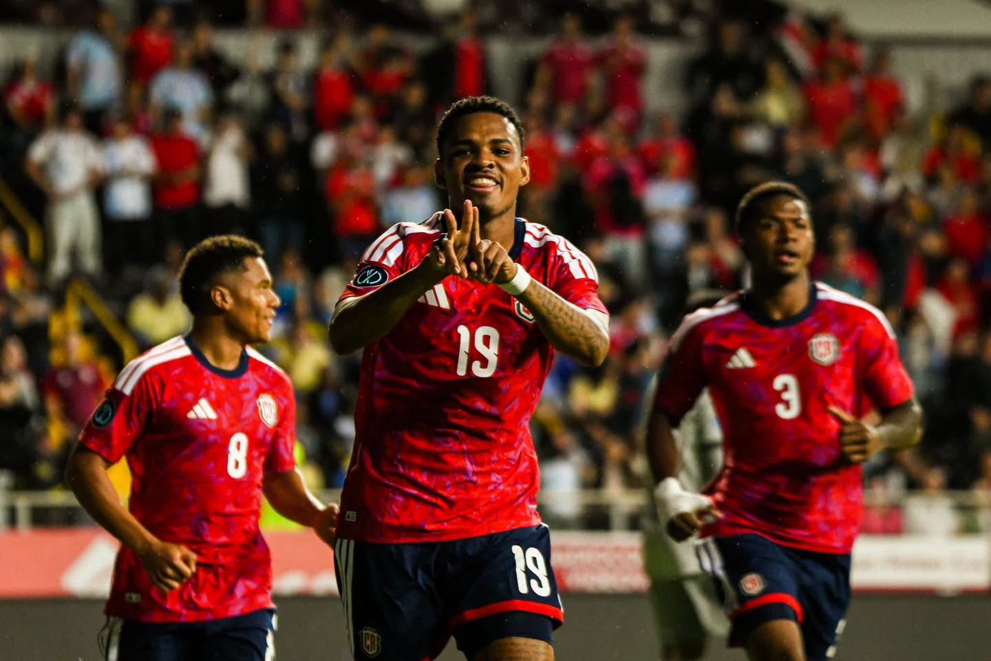 El los primeros 60 minutos Costa Rica ganaba el partido 3-0