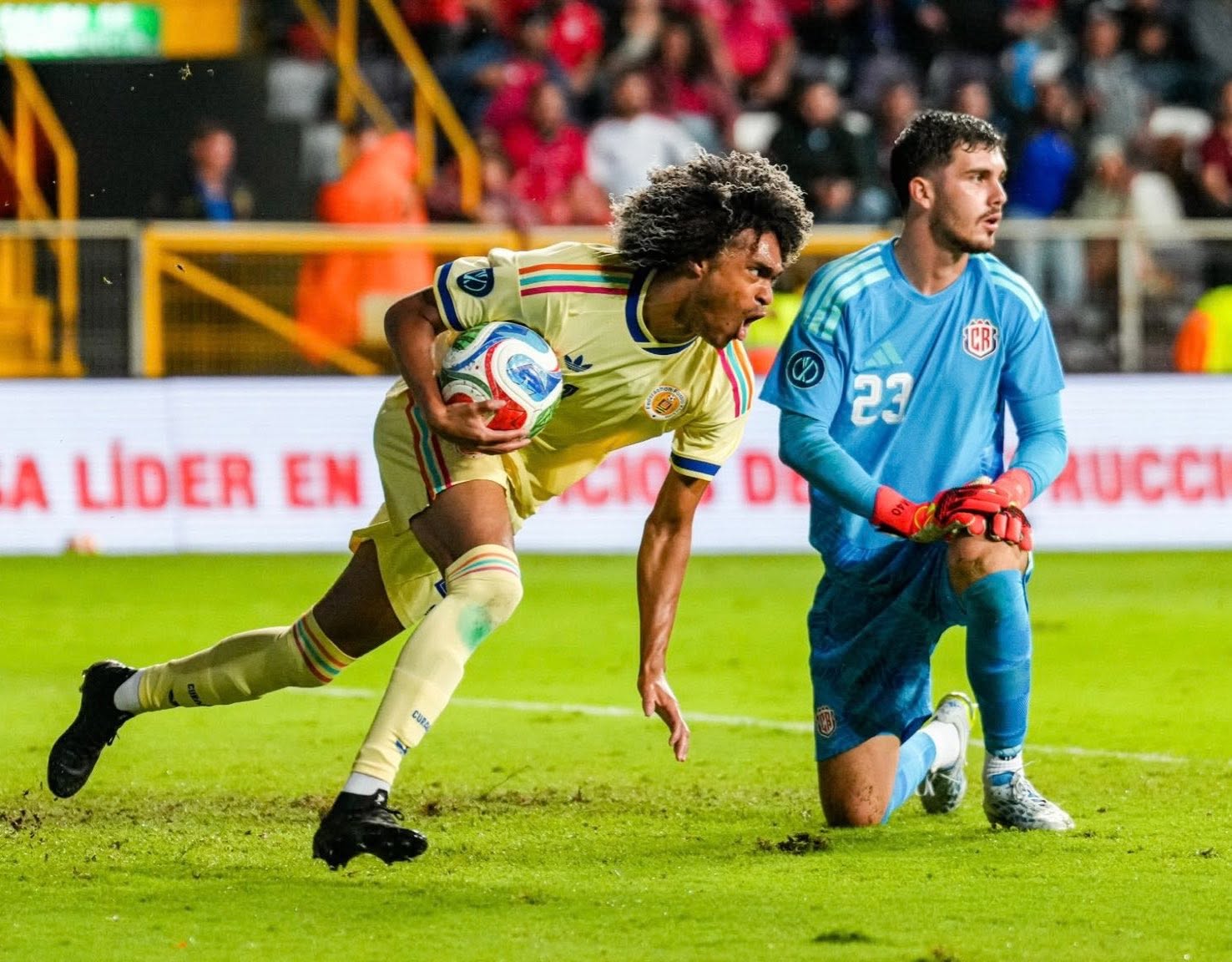 Remontada histórica por parte de Curazao.