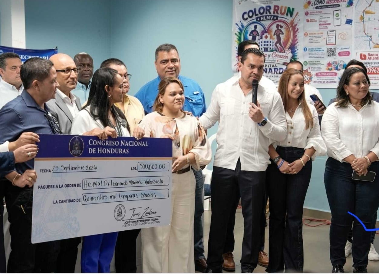 Donativo Presidente del Congreso Nacional Zambrano