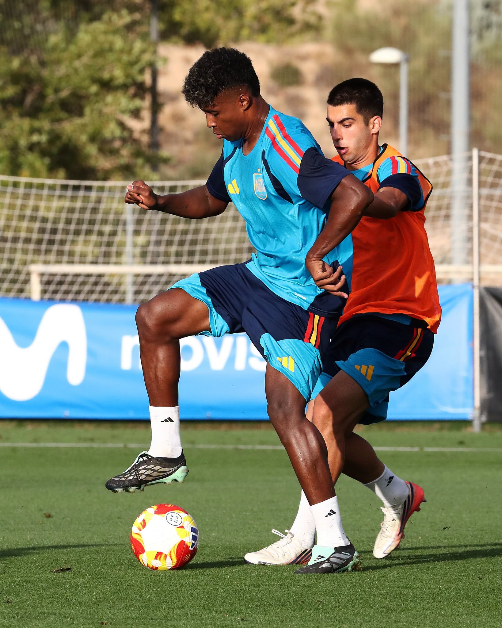 Selección España se enfrenta a Croacia
