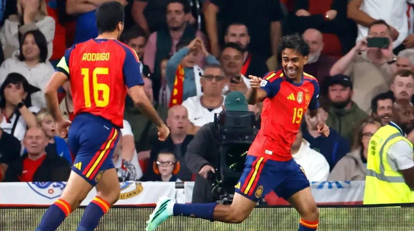 Lamine Yamal futbolista español