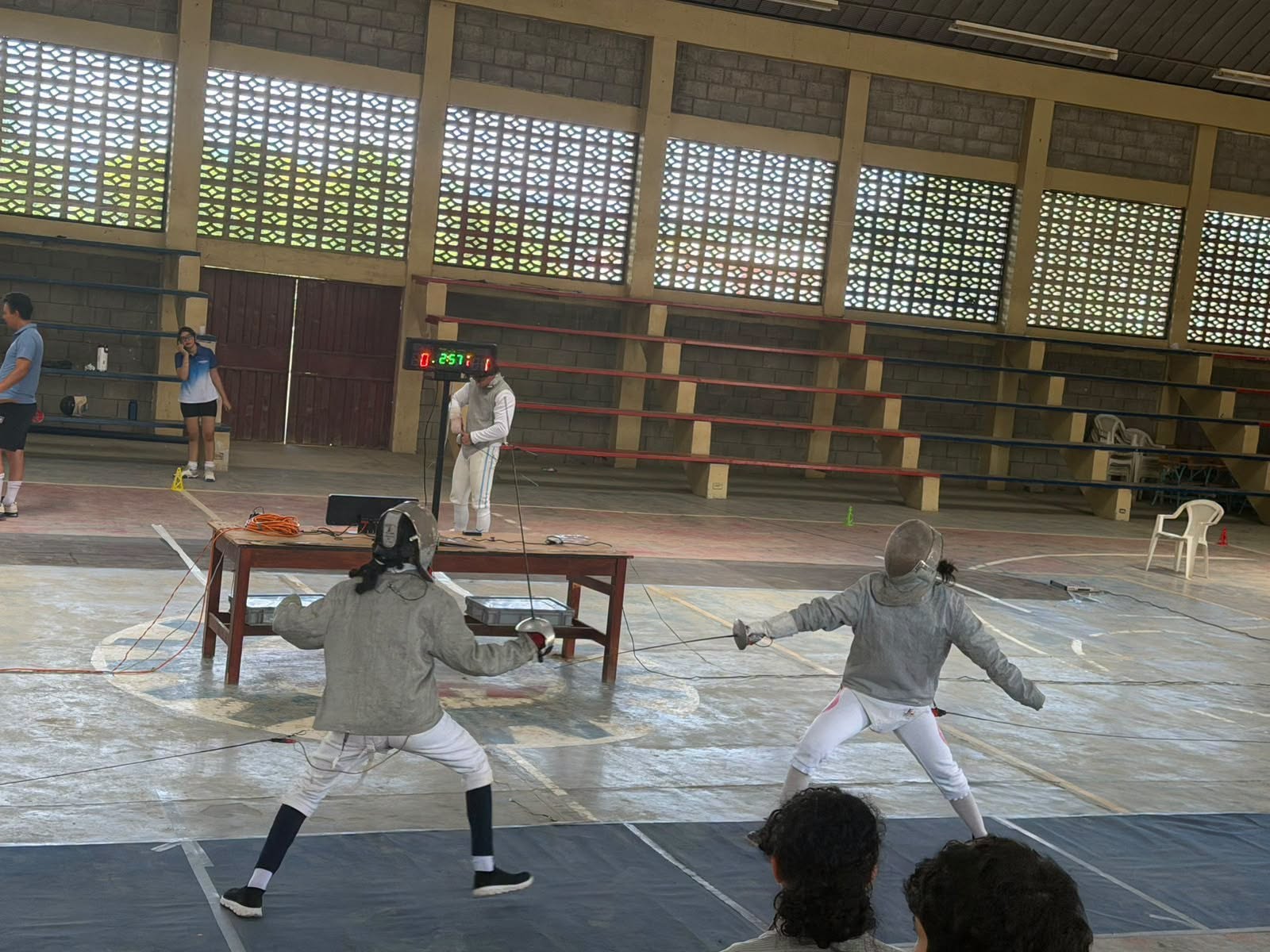 Diciplina de esgriman.