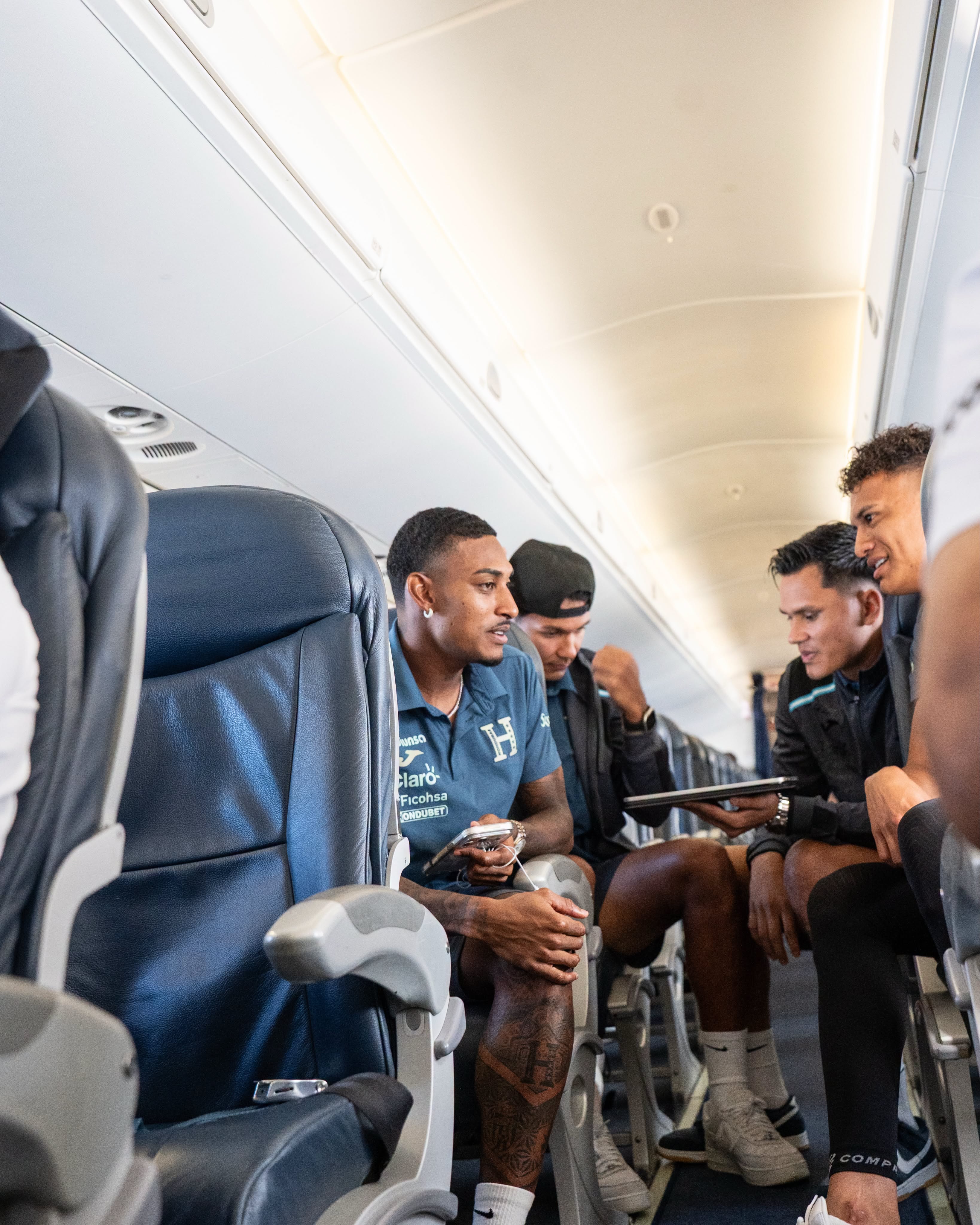 La Selección de Honduras ya se encuentra en Martinica.