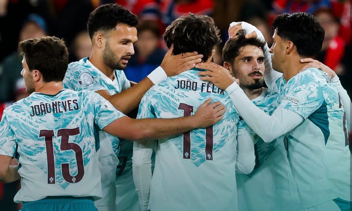 Selección de Portugal juega este jueves ante Dinamarca.