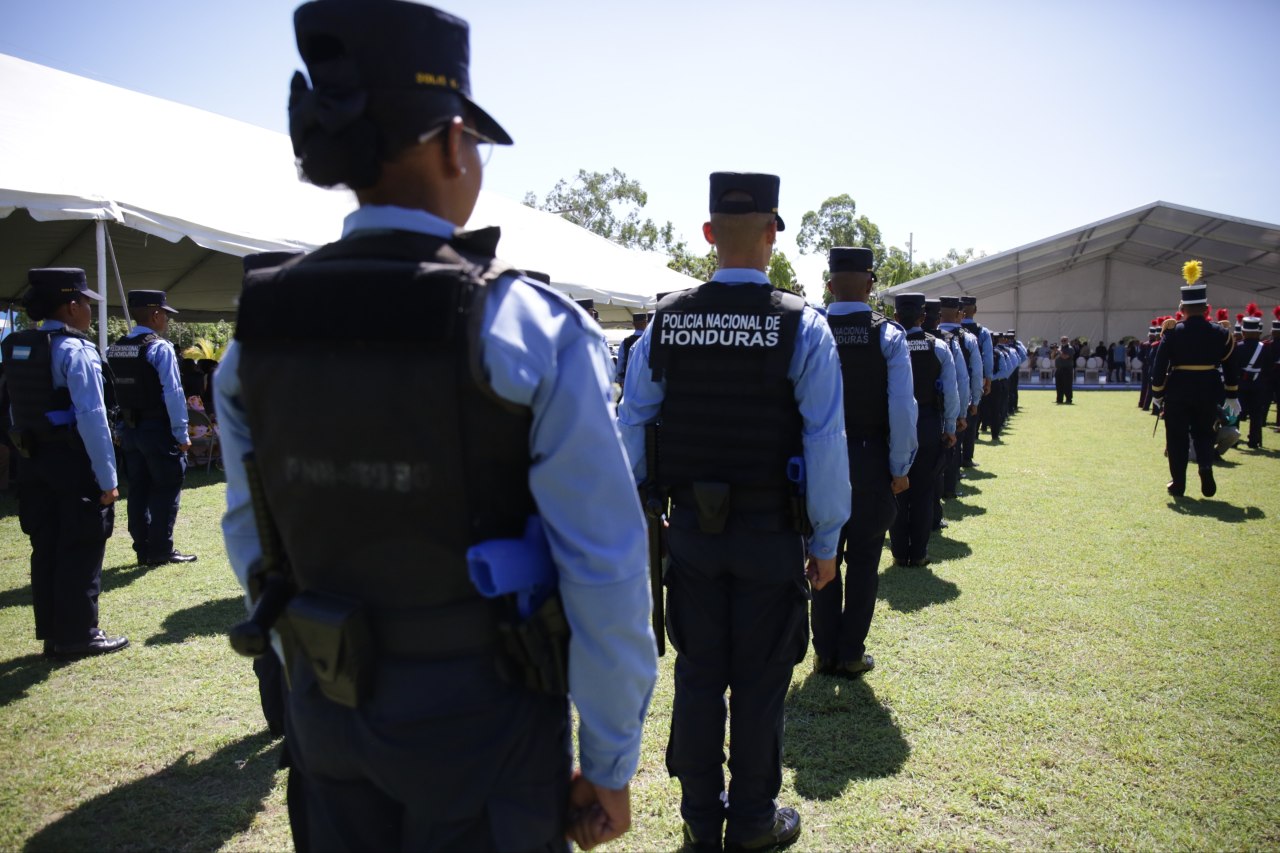 Miembros de la Policía Nacional