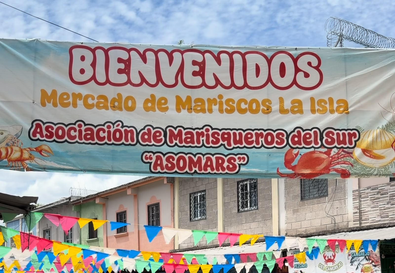 Feria de Mariscos en Mercado La Isla