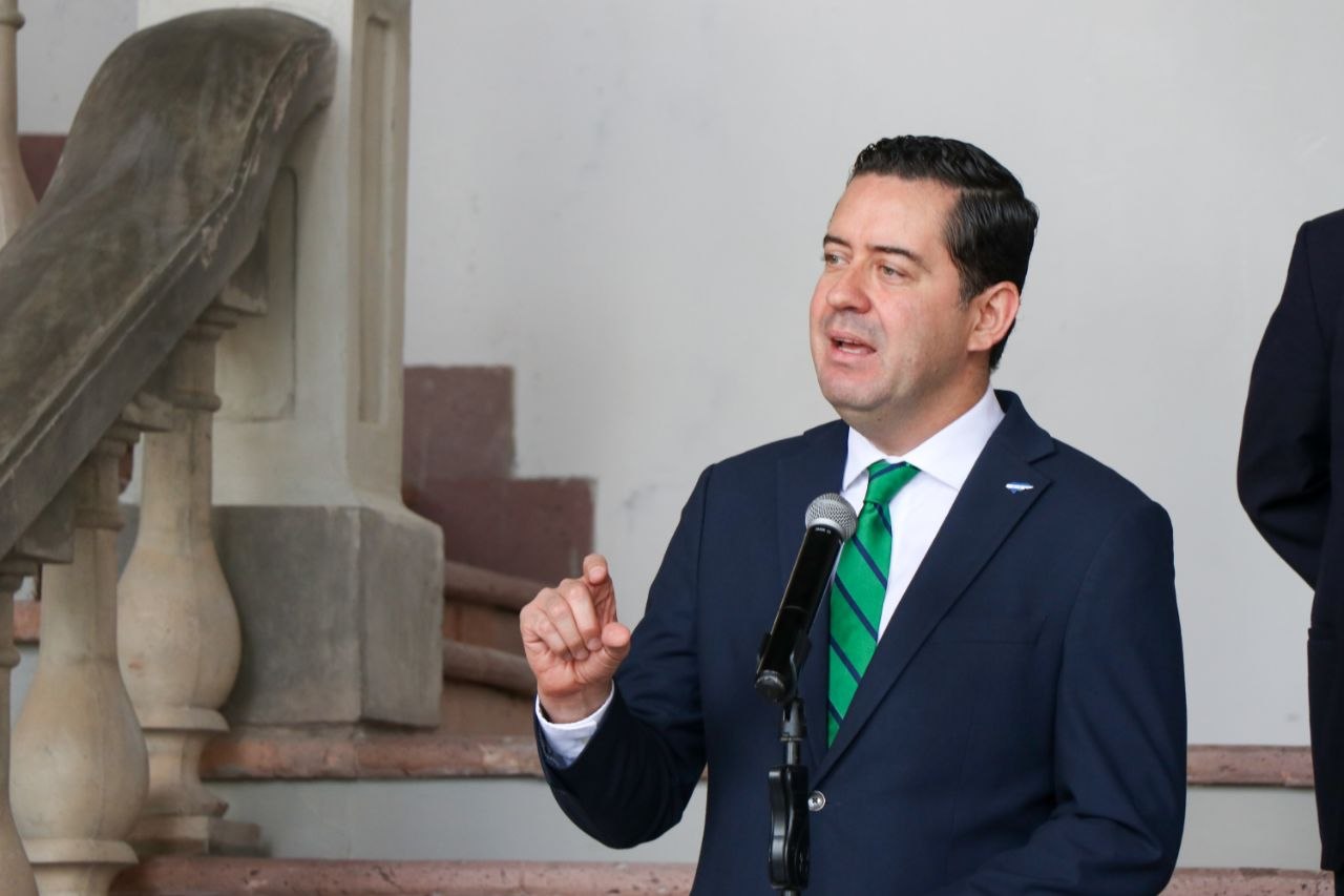 Ministro de Finanzas, Emilio Hércules.