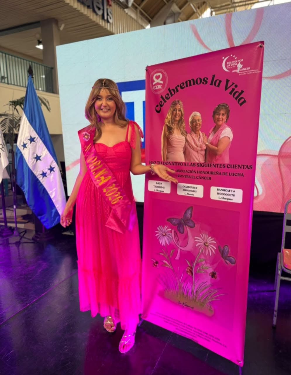 Puede apoyar al centro con cáncer.