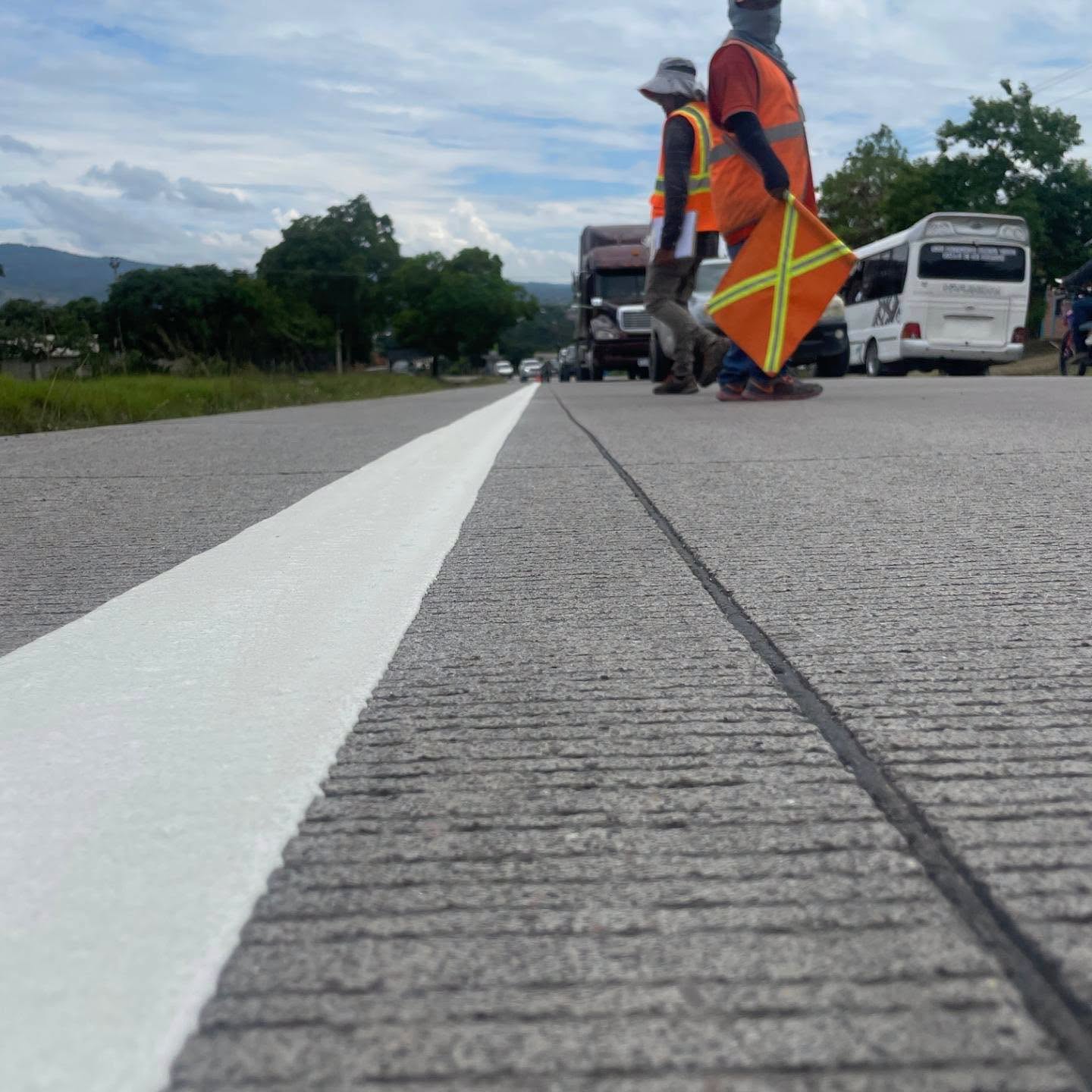 Avanza señalización en carretera RN-22 Siguatepeque–La Esperanza