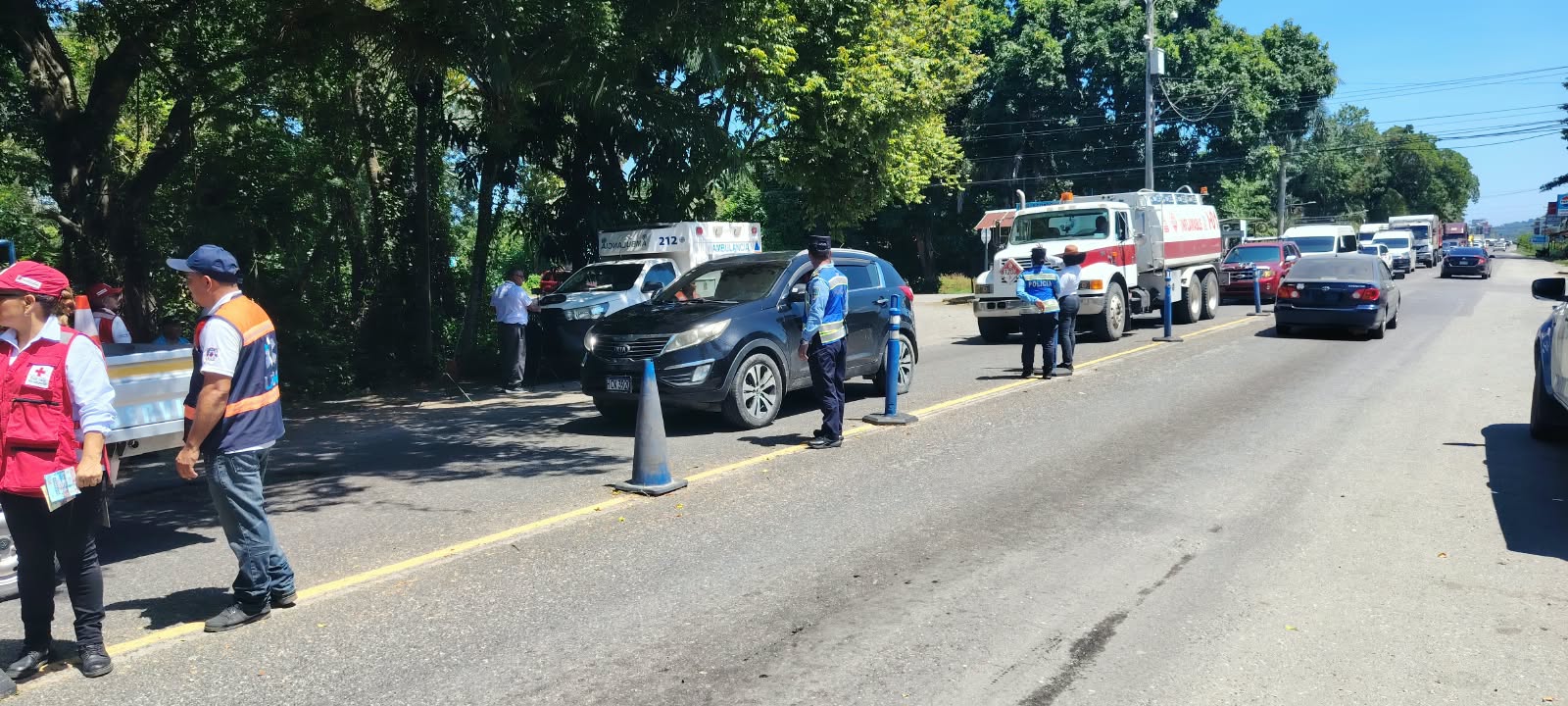 El operativo dio inicio este lunes a las 10:00 de la mañana.