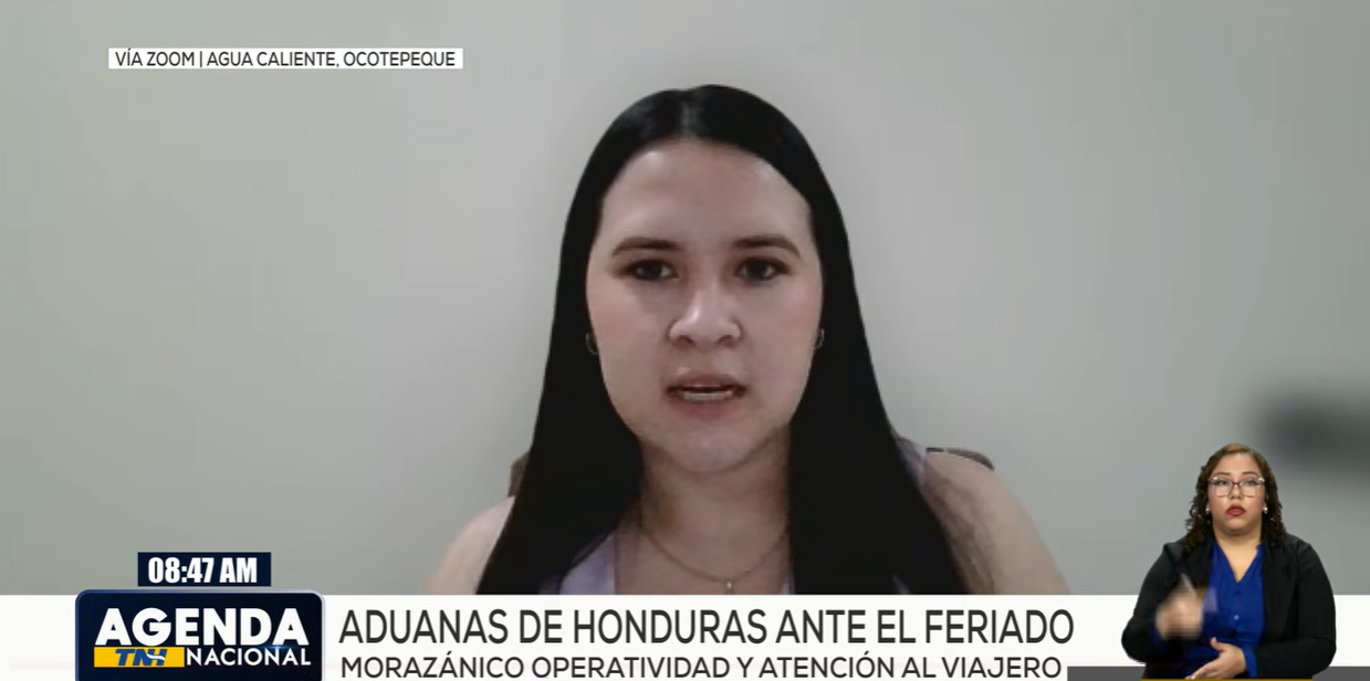Alejandra Valle, administradora de la Aduana Agua Caliente.