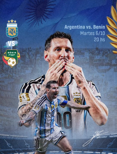 Messi en su ultimo partido con Argentina