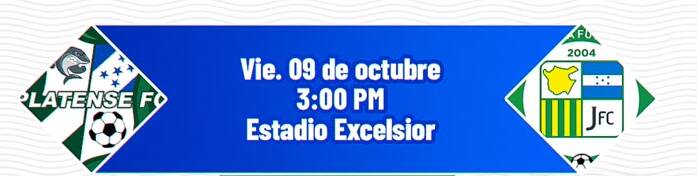 Platense y Juticalpa se miden el viernes por la jornada 9 del Torneo Apertura.