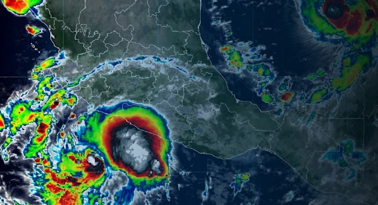 Lluvias y vientos rachados
